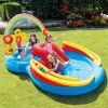 Clearance Rainbow Ring Inflatable Play Center w/ Slide Play Centers