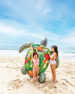 Discount Realistic Sea Turtle Ride-On Inflatable Pool Float Novelties & Games