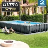 Rectangular Ultra XTR® Frame Above Ground Pool w/ Sand Filter Pump - 32' x 16' x 52" Ultra Xtr Frame
