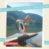 River Run® 1 Inflatable Floating Lake Tube - Green Sporting Lounges & Islands