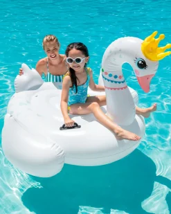 Royal Majestic Swan Ride-On Inflatable Pool Float Pool Toys