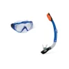 Clearance Silicone Aqua Sport Swim Mask and Snorkel Set Aquaflow Swim Gear