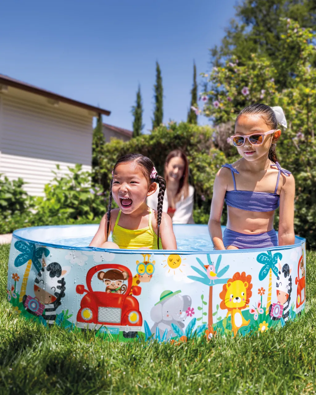 New Snapset® Animal Adventure Kiddie Pool - 4' x 10" Kids Kids