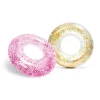 Hot Sparkling Glitter Inflatable Pool Swim Tubes - Assortment Novelties & Games