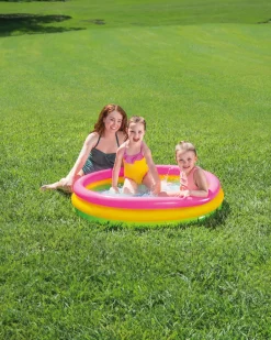 Hot Sunset Glow Inflatable Kiddie Pool - 45" x 10" Kids Kids
