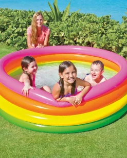 Clearance Sunset Glow Inflatable Pool - 66" x 18" Kids Kids