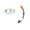 Surf Rider Swim Mask and Snorkel Set Aquaflow Swim Gear