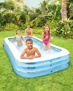 Best Swim Center® Inflatable Family Pool - Light Blue Kids Kids