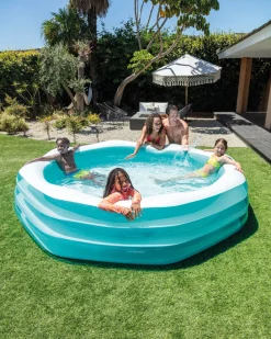 Discount Swim Center Inflatable Octagonal Family Pool Kids Kids