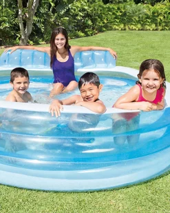 Sale Swim Center® Round Inflatable Family Lounge Pool Kids Kids