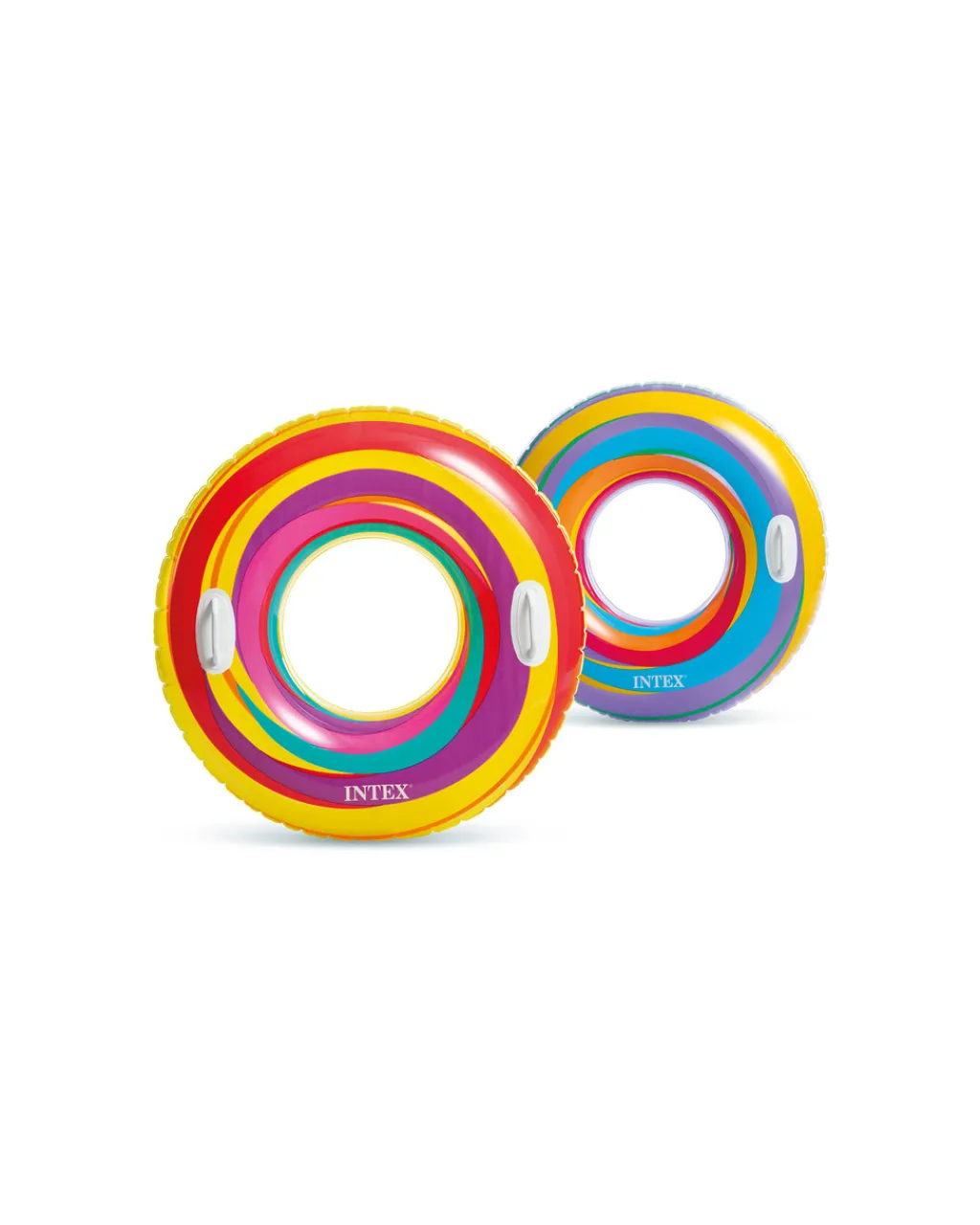Swirly Whirly Inflatable Pool Swim Tubes - Assortment Pool Toys