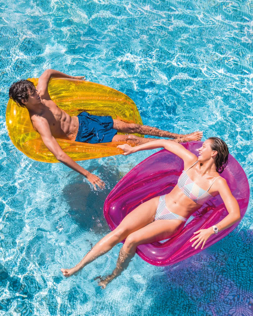 Online Transparent Pool Lounge Mat - Assortment Pool Mats & Lounges