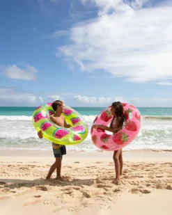 Sale Tropical Fruit Inflatable Swim Tubes - Assortment Pool Toys