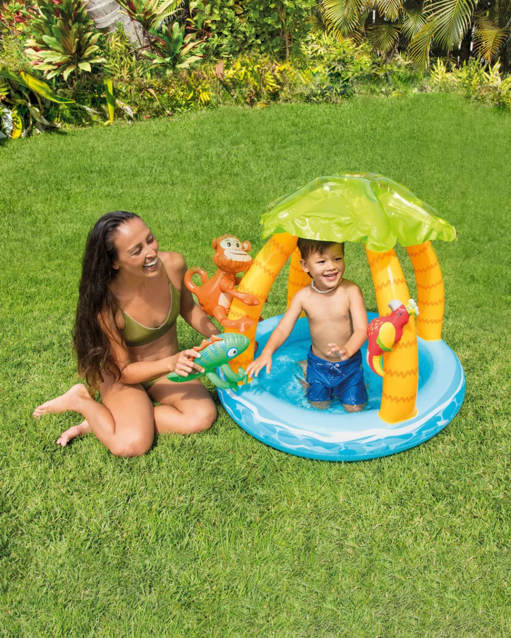 Best Tropical Island Inflatable Kiddie Pool Kids Kids