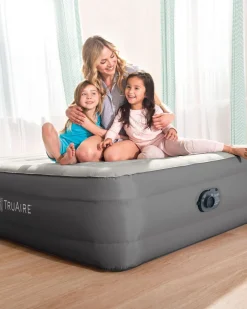 TruAire® Air Mattress 18" Queen w/ Built-In Electric Pump Premaire & Truaire