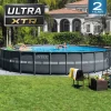 Best Ultra XTR® Frame Above Ground Pool w/ Sand Filter Pump - 24' x 52" Ultra Xtr Frame