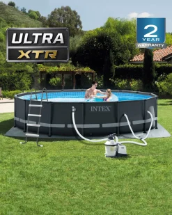 Ultra XTR® Frame Above Ground Pool w/ Sand Filter Pump - 16' x 48" Ultra Xtr Frame