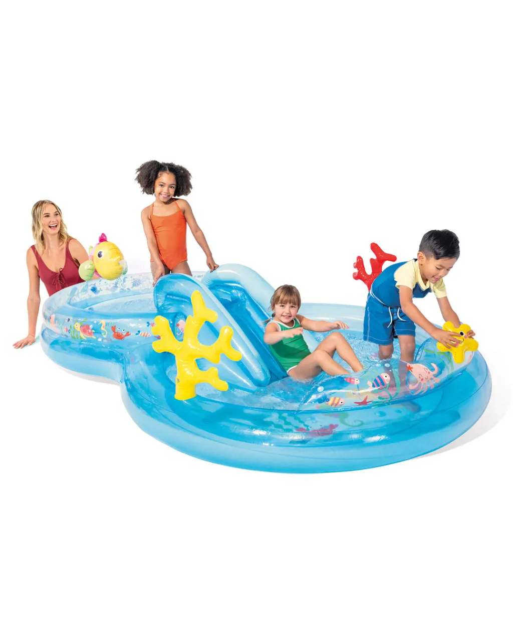 Under The Sea Inflatable Play Center w/ Slide Play Centers