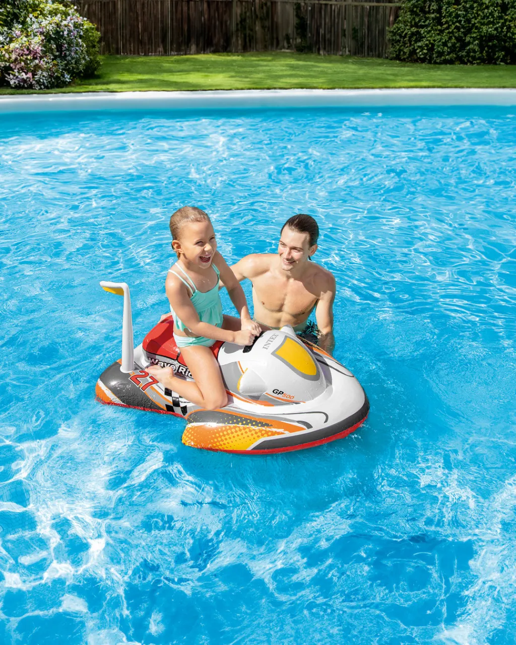 Online Wave Rider Ride-On Inflatable Pool Float Novelties & Games