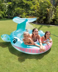 Discount Whale Inflatable Spray Kiddie Pool Kids Kids
