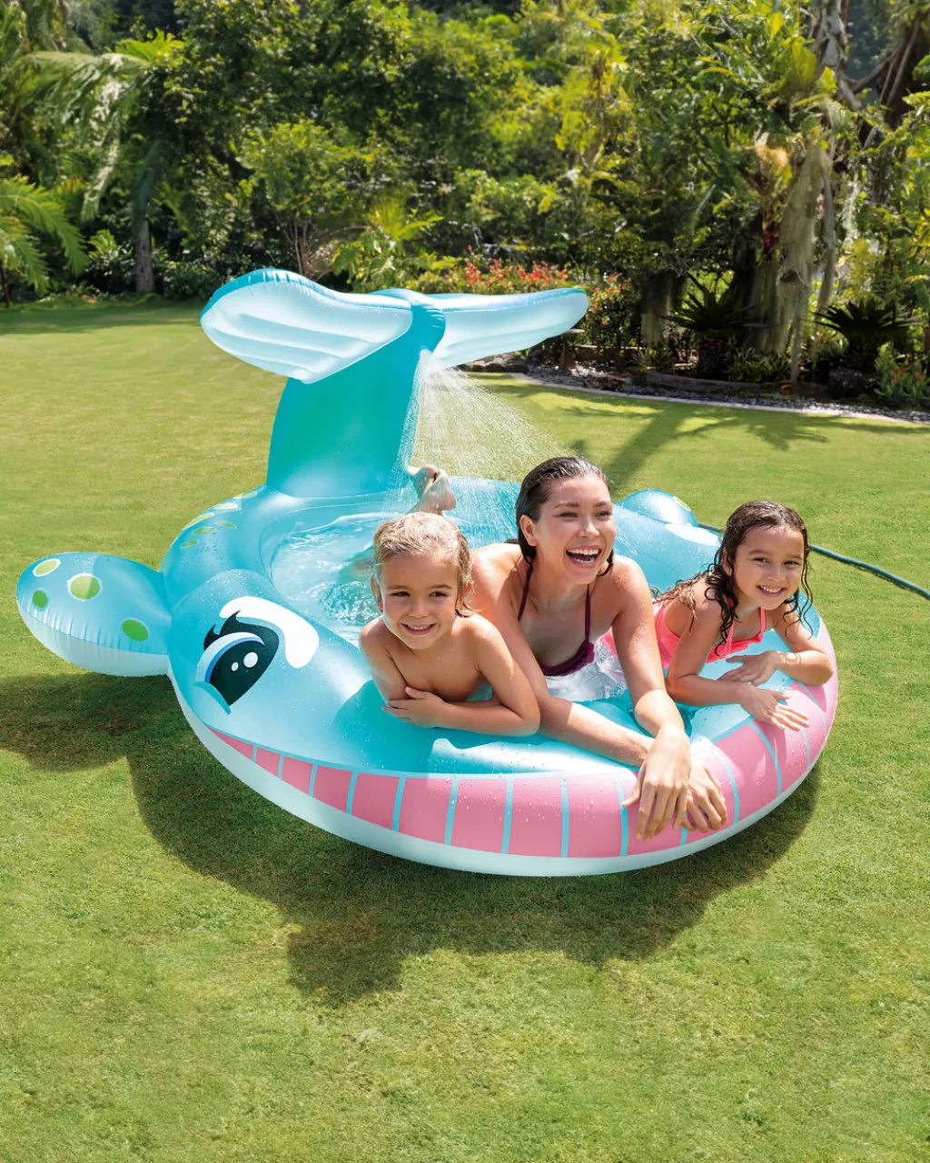 Discount Whale Inflatable Spray Kiddie Pool Kids Kids